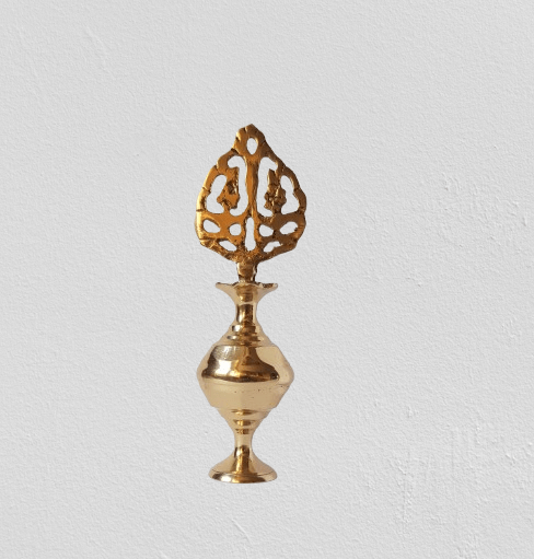 High Quality Metallic Makhala (Kohl holder with applicator) - مكحلة نحاسية عالية الجودة